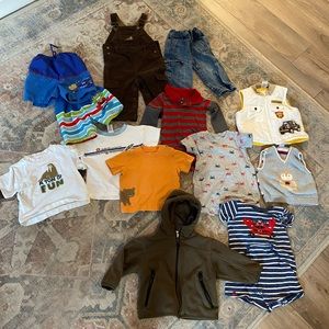 12-18 month baby boy lot